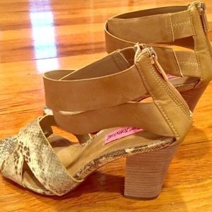 Betsey Johnson Chunky Heels